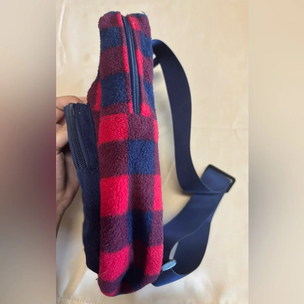 Red and Blue‎ Buffalo Plaid Mini Backpack